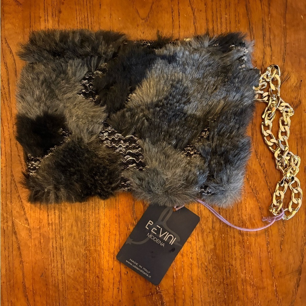 Bevini Modena Fur Wristlet – Made in Italy – NWT - Picture 2 of 13